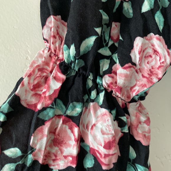 ASOS ✨Reclaimed Vintage Rose Off the Shoulder Tunic Top - Picture 4 of 6